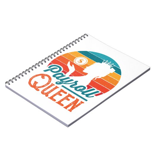 給与クイーン書記スペシャリストマネージャー女性 ノートブック (左側)