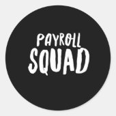 給与スペシャリスト分隊の役職の評価 ラウンドシール (正面)