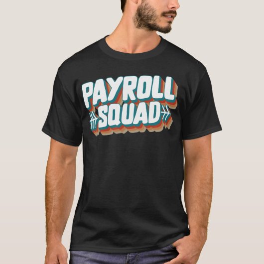 給与チームのNational Payroll Week Shirt おもしろい(National P Tシャツ (正面)