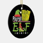給与小妖精や小人クリスマスクリスマスホリデーオフィス セラミックオーナメント (右)