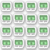 給与日お給料プランナー 財務トラッカー プランナー シール (正面)