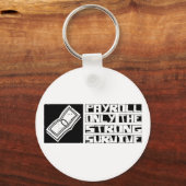 給与生き延び キーホルダー (正面)