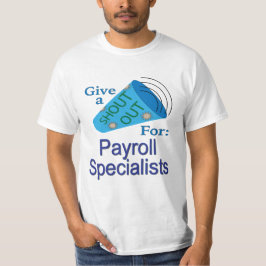 給与計算のスペシャリストへの感謝 Tシャツ