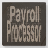 給与計算プロセッサの概要 ストーンコースター (正面)