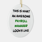 給与計算マネージャ素晴らし, セラミックオーナメント (右)