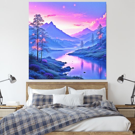 給仕トレイ キャンバスプリント (インサイチュ (寝室))