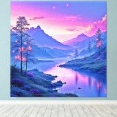 給仕トレイ キャンバスプリント (インサイチュ (ウッドフロア))