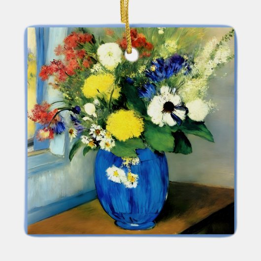 給仕トレイ セラミックオーナメント (正面)