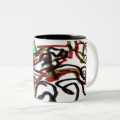 給仕トレイ ツートーンマグカップ (正面右)