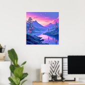 給仕トレイ ポスター (ホームオフィス)