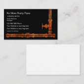 給排水ユニーク設備 名刺 (正面/裏面)