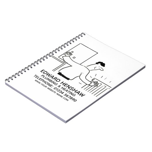 給排水衛生設備および暖房ノートブック ノートブック (左側)