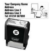 給排水衛生設備および暖房 セルフインキングスタンプ