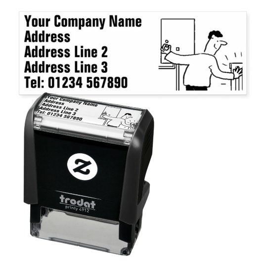 給排水衛生設備および暖房 セルフインキングスタンプ