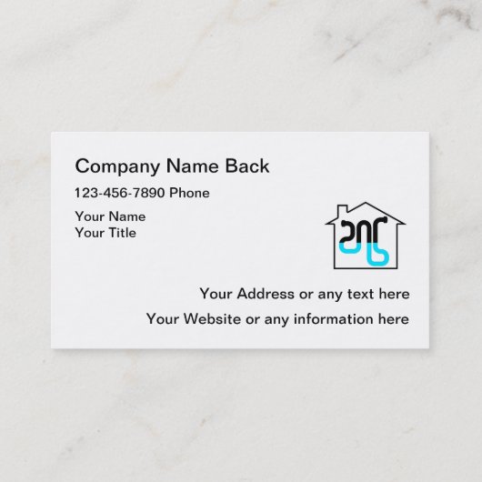 給排水衛生設備プロフェッショナルサービスチーム 名刺 (裏面)