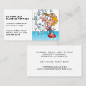 給排水衛生設備プロフェッショナル名刺 名刺 (正面/裏面)