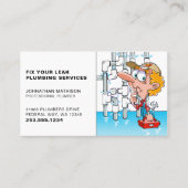 給排水衛生設備プロフェッショナル名刺 名刺 (正面)