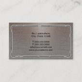 給排水衛生設備プロフェッショナル金属配管Pro修復 名刺 (裏面)