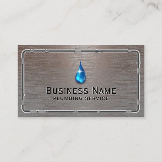 給排水衛生設備プロフェッショナル金属配管Pro修復 名刺 (正面)