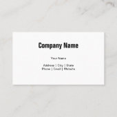 給排水衛生設備配管の名刺テンプレート 名刺 (裏面)