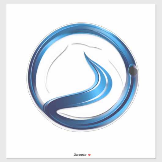 給排水衛生設備配管サービスロゴ シール (シート)