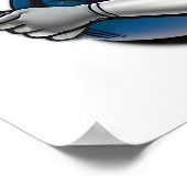 給排水衛生設備配管サービスロゴ ポスター (角)