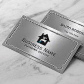 給排水衛生設備配管サービス蛇口ロゴメタル配管機 名刺