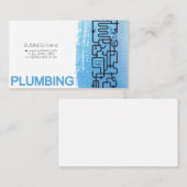 給排水衛生設備配管システムの名刺 名刺 (正面/裏面)