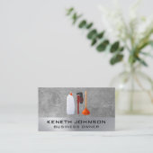 給排水衛生設備配管ツールおよびサービス 名刺 (スタンド正面)