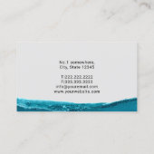 給排水衛生設備配管ツールウォータードロゴプロフェッショナル配管機 名刺 (裏面)