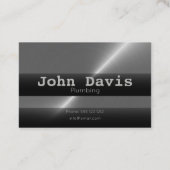 給排水衛生設備配管名刺 名刺 (裏面)