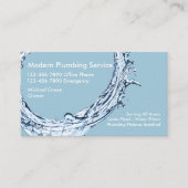 給排水衛生設備配管名刺 名刺 (正面)