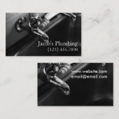 給排水衛生設備配管配管用名刺 名刺 (正面/裏面)