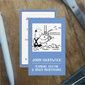 給排水衛生設備、暖房、ボイラーのメンテナンス。プラマー 名刺