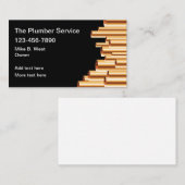 給排水設備銅管テーマ 名刺 (正面/裏面)