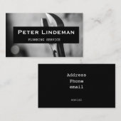 給排水設備 名刺 (正面/裏面)