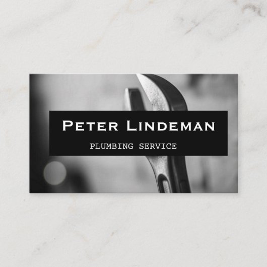 給排水設備 名刺 (正面)
