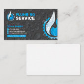 給排水設備 名刺 (正面/裏面)