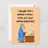 給料が欲しい! ポストカード (正面/裏面)