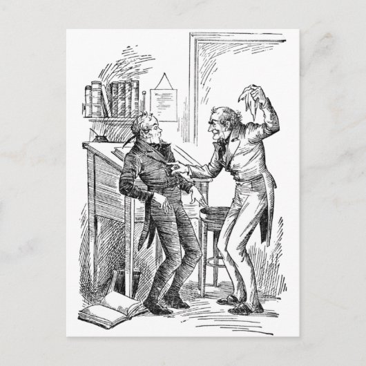 給料を上げる ポストカード (正面)