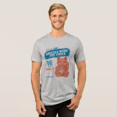 給料日 トライブレンドTシャツ (正面全面)