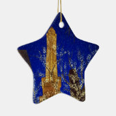 給水塔の冬夜 セラミックオーナメント (右)