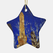 給水塔の冬夜 セラミックオーナメント (左)