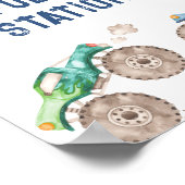 給油ステーションのモンスタートラック ポスター (角)