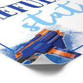 給油所の標識 |ダーツガンパーティー ポスター (角)