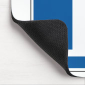 給油所の道路標識 マウスパッド (コーナー)