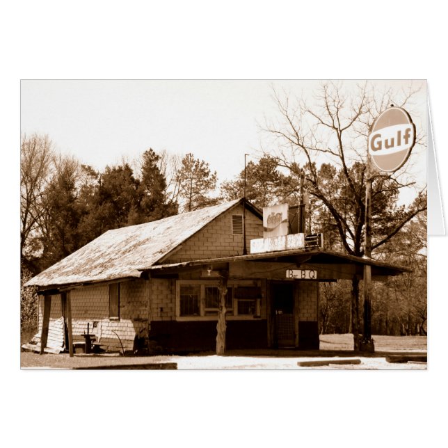 給油所 (正面横)