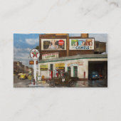 給油所-インド道の給油所1940年 名刺 (裏面)