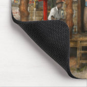 給油所-日曜日の午後- 1939年 マウスパッド (コーナー)