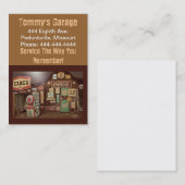 給油所/車のな名刺 名刺 (正面/裏面)